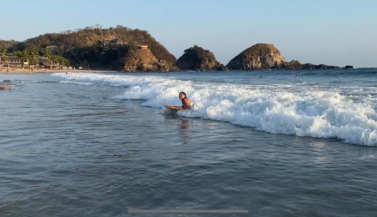 Cafe Maya - Zipolite Eksteriør bilde