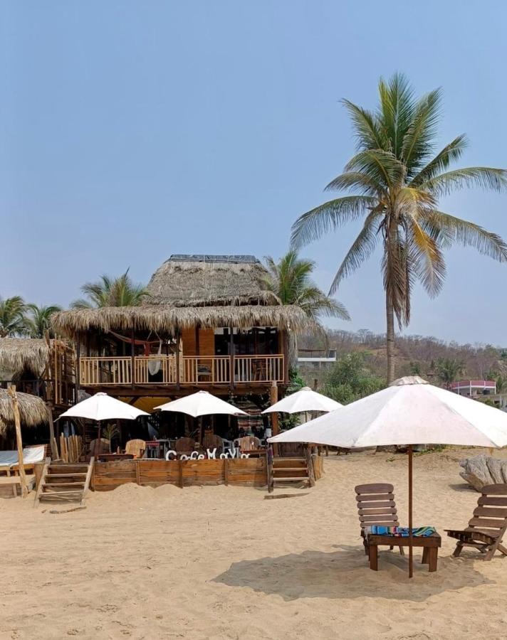 Cafe Maya - Zipolite Eksteriør bilde