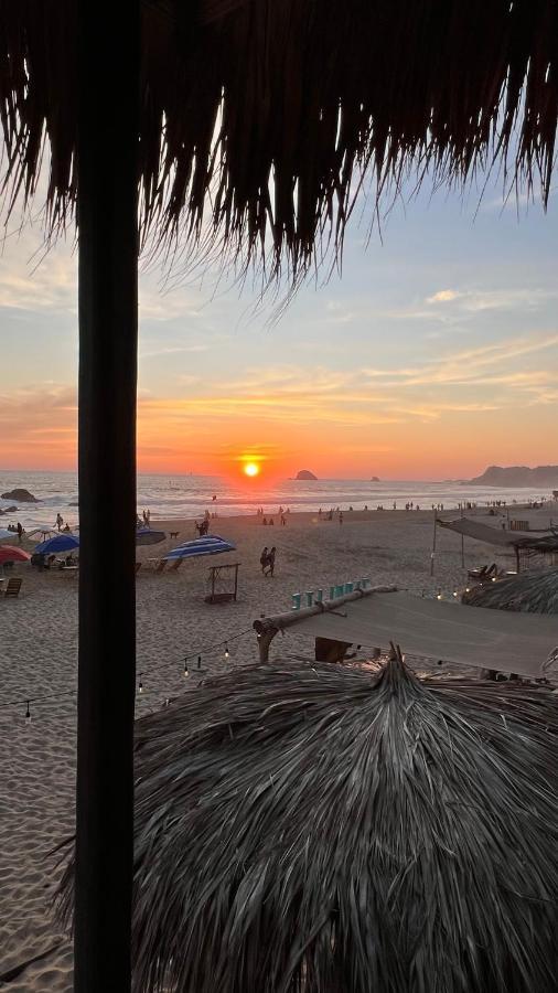 Cafe Maya - Zipolite Eksteriør bilde
