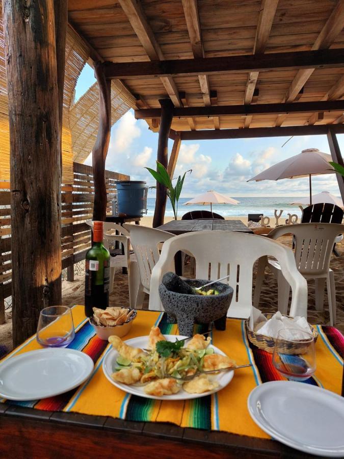 Cafe Maya - Zipolite Eksteriør bilde