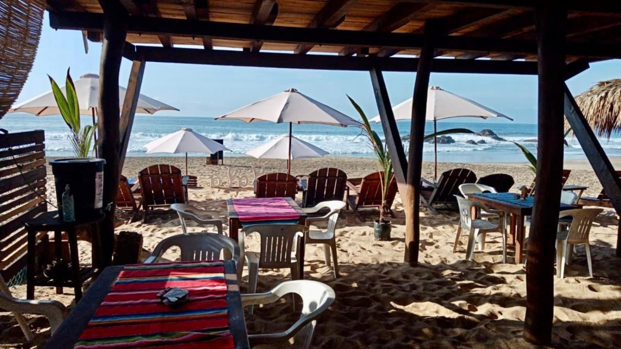 Cafe Maya - Zipolite Eksteriør bilde