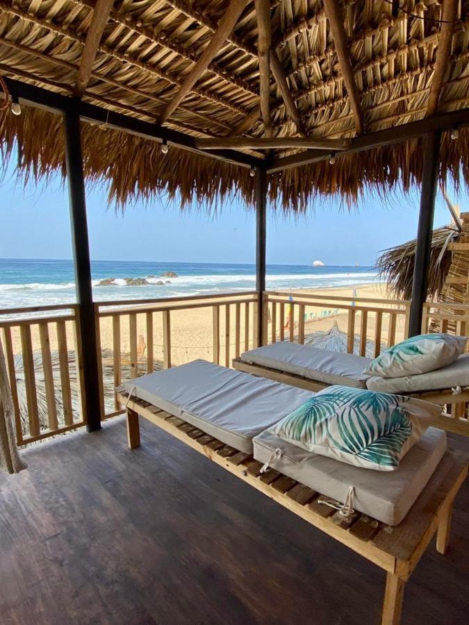 Cafe Maya - Zipolite Eksteriør bilde