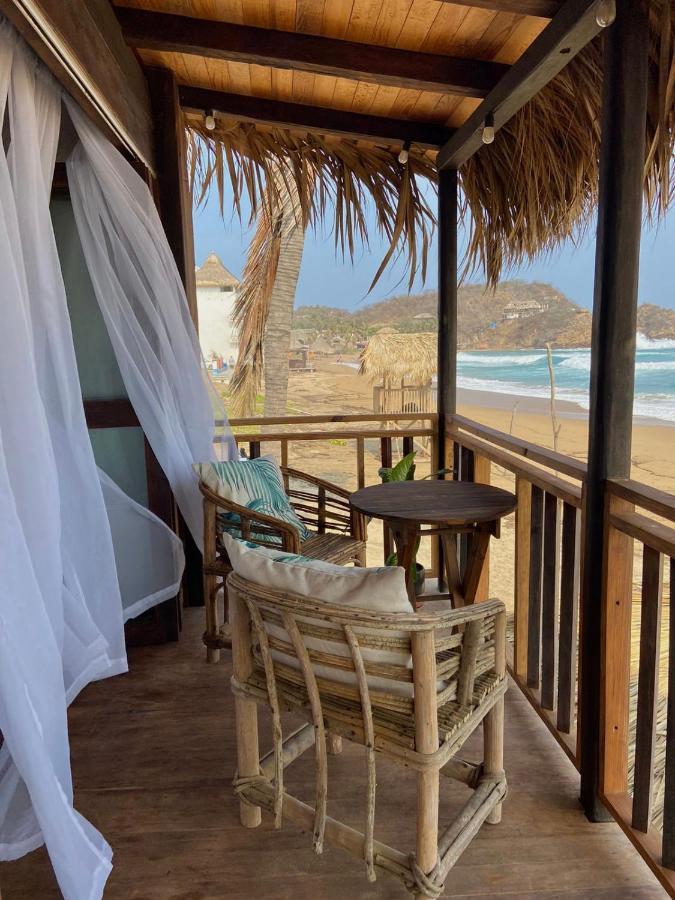 Cafe Maya - Zipolite Eksteriør bilde