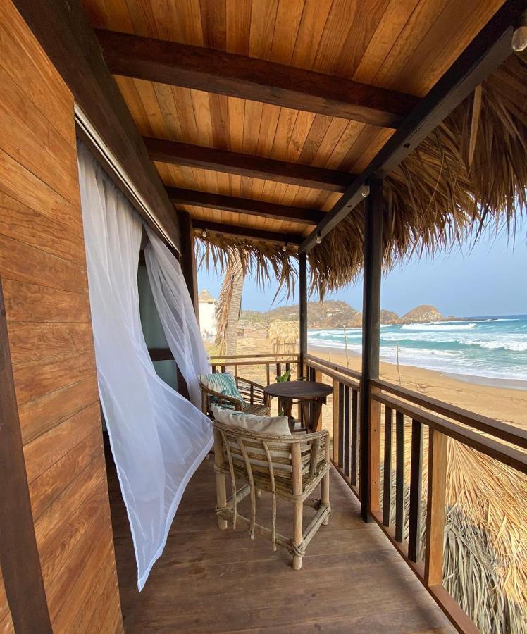 Cafe Maya - Zipolite Eksteriør bilde