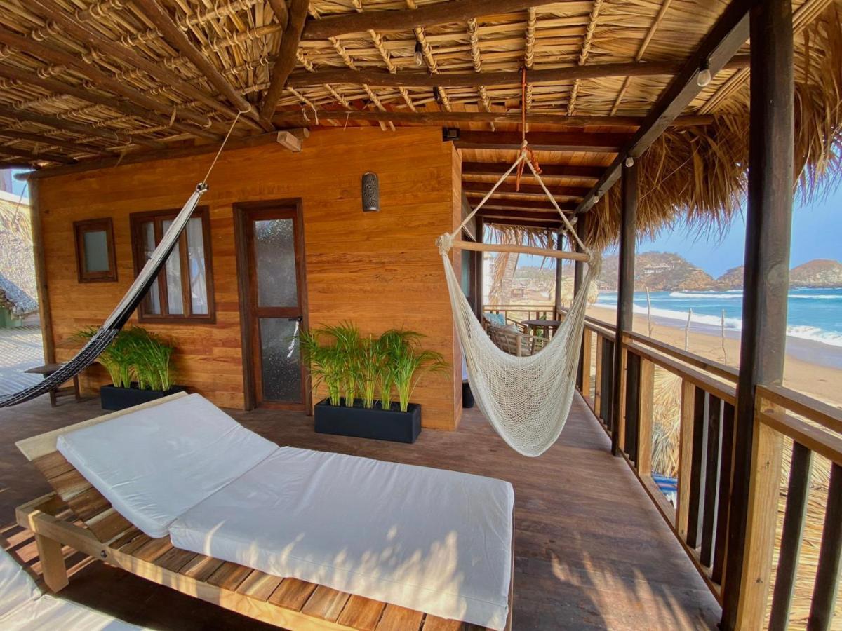 Cafe Maya - Zipolite Eksteriør bilde