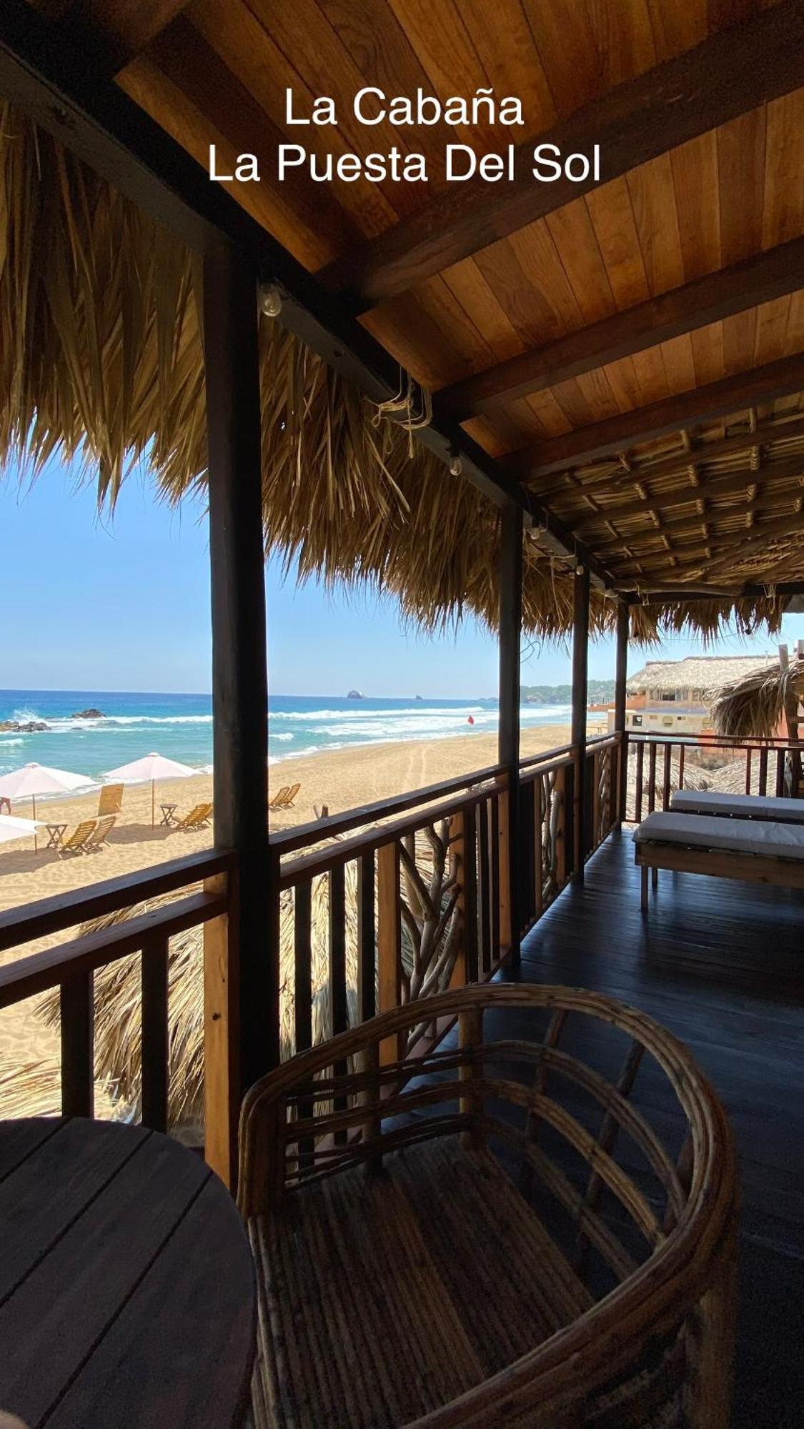 Cafe Maya - Zipolite Eksteriør bilde