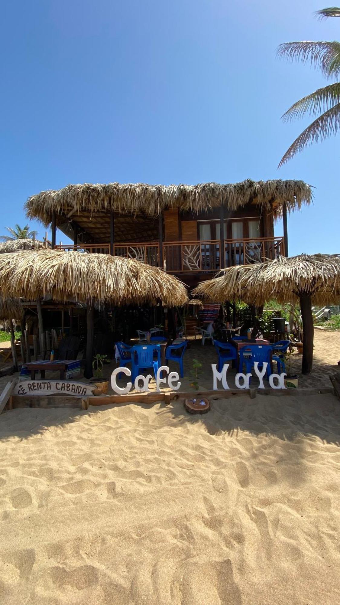 Cafe Maya - Zipolite Eksteriør bilde