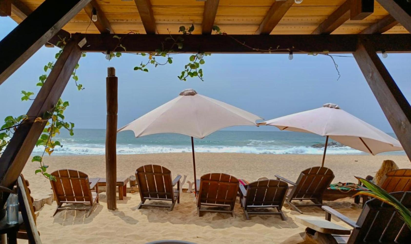 Cafe Maya - Zipolite Eksteriør bilde